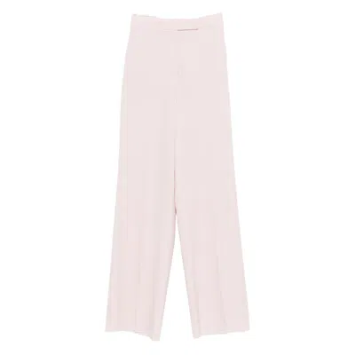 Max Mara Trousers In Pink