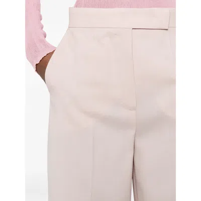 Max Mara Trousers In Pink