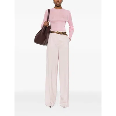 Max Mara Trousers In Pink