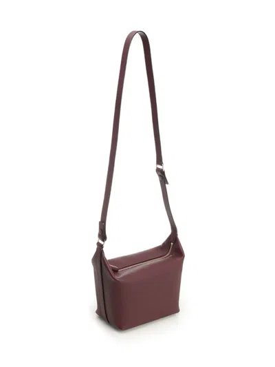 Valextra Pouch Mochi Handbags Bordeaux In Burgundy
