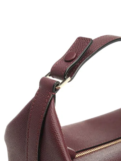 Valextra Pouch Mochi Handbags Bordeaux In Burgundy