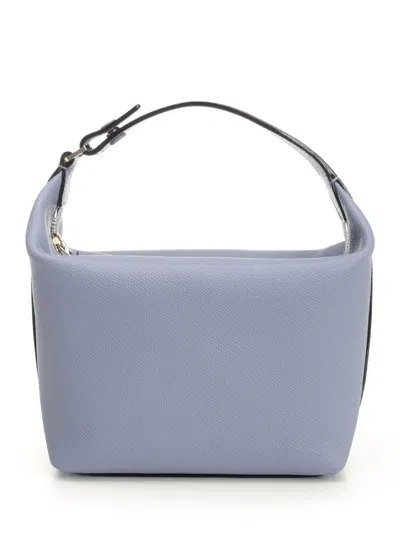 Valextra Pouch Mochi Handbags Light Blue In Purple