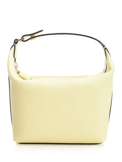 Valextra Pouch Mochi Handbags Yellow In Yellow