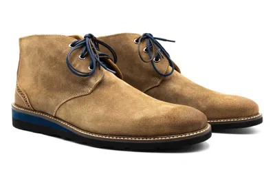 Martin Dingman Men's Blue Ridge Suede Chukka Boots In Khaki In Brown