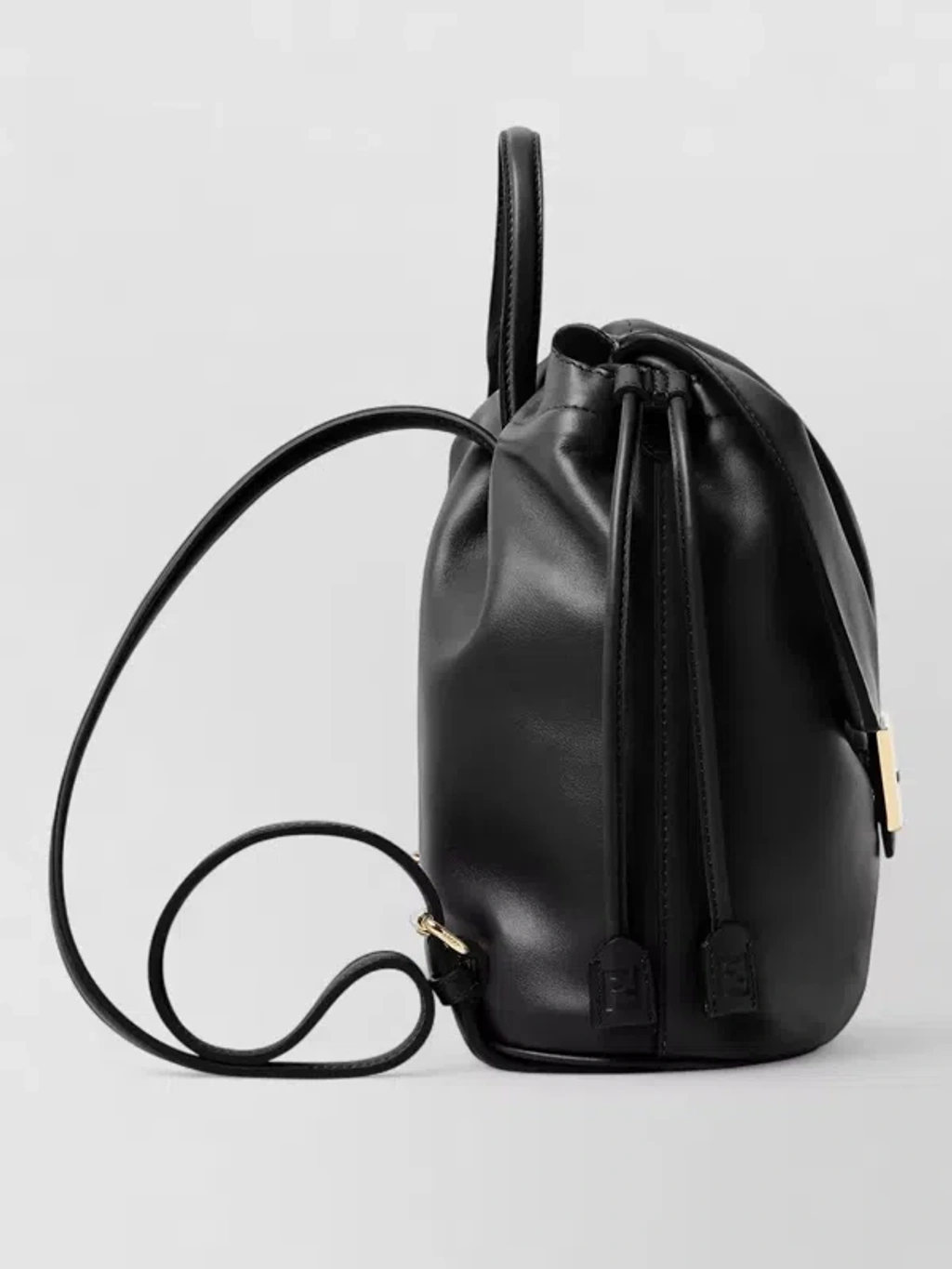 Fendi Patent Leather Backpack Black Fendi Black Patent Leather B Bag-8BN165 | Yoogi main image 3