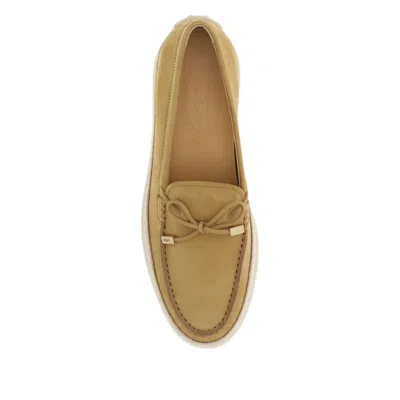 Tod's Bow-detail Round-toe Loafers In Multi