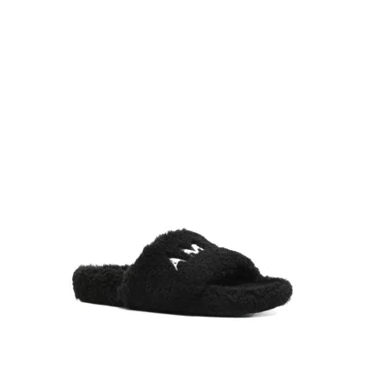 Amiri Round-toe Flat Slippers In Multi