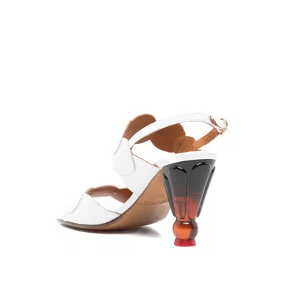 Chie Mihara Round-toe High-heeled Sandals In Animal Print