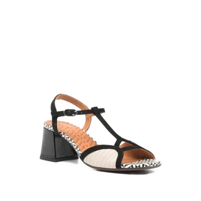 Chie Mihara Lipika T-strap Patterned Sandals In Multi