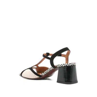 Chie Mihara Lipika T-strap Patterned Sandals In Multi