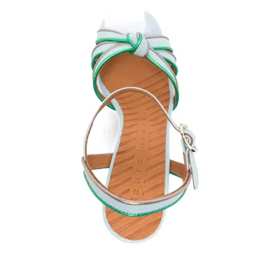 Chie Mihara Chunky High-heeled Sandals In Green