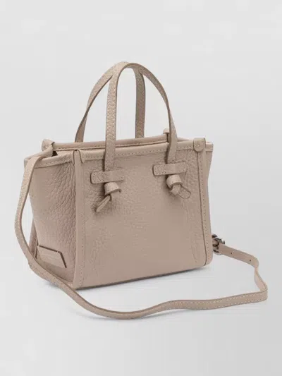 Gianni Chiarini Crossbody Bag Textured Finish Top Handles