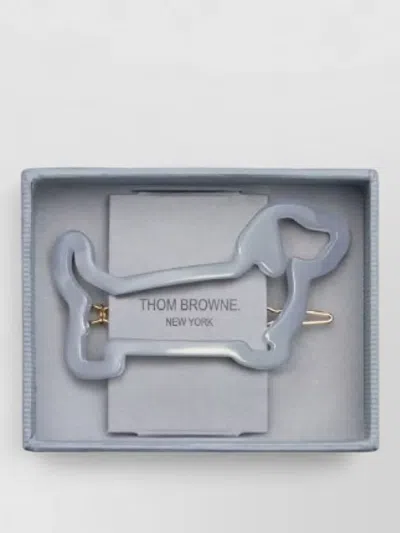 Thom Browne Hector Dog Hair Clips Acetate In Blue