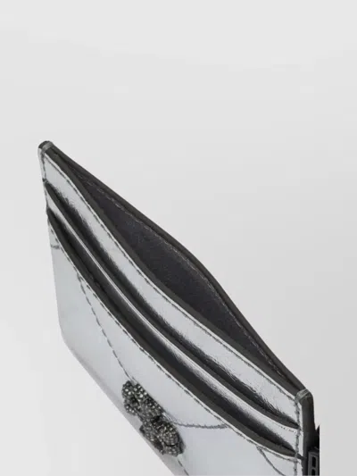 Tory Burch Compact Wallets And Card Holders Collection In Metallic