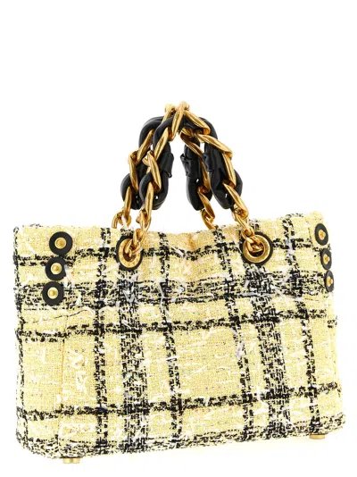 Balmain Soft Cabas Small Shopping Bag In Multi