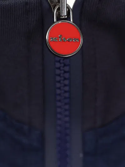 Kiton Ciro Paone Sweaters Light And Natural In Blue