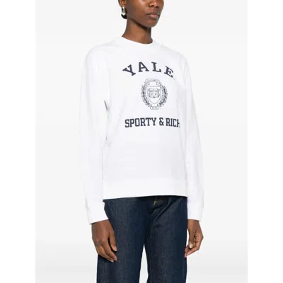 Sporty And Rich Sweaters White In White