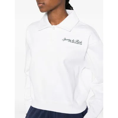 Sporty And Rich Sweaters White In White