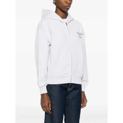 Sporty And Rich Sweatshirts Gray In White