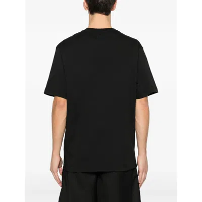 Kenzo Embroidered Crewneck T-shirt In Black