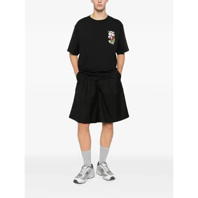 Kenzo Wild Tiger Embroidered T-shirt In Black