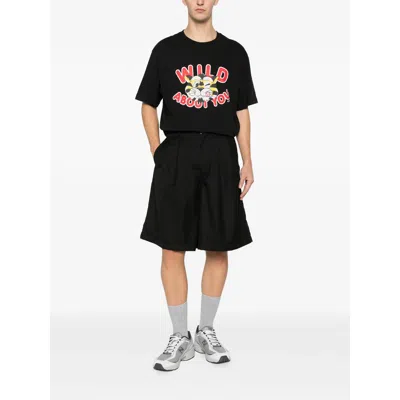 Kenzo Tiger Graphic Short Sleeve Crew Neck T-shirt In Black