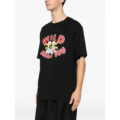 Kenzo Tiger Graphic Short Sleeve Crew Neck T-shirt In Black
