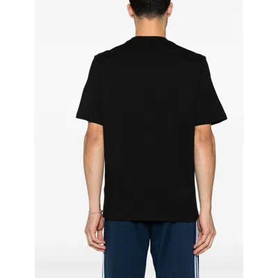 Amiri Cotton Staggered Logo T-shirt Men In Black