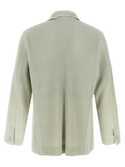 Issey Miyake Tailored Pleats 1 Blazer Green In Green