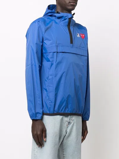 Comme Des Garçons Play Sweatshirt Comme Des Garcons Play Men Color Blue In Blue