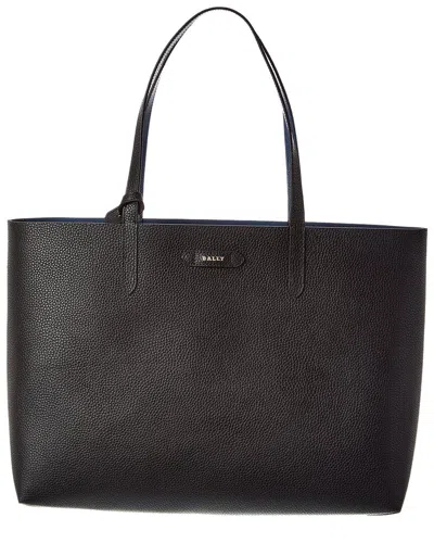 Bally Rory Leather Tote In Black