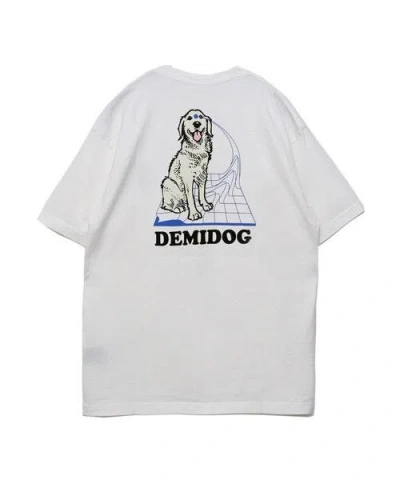 Pre-owned Undercover $175  Demidog Print White T-shirt