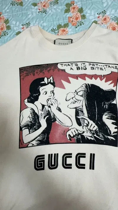 Pre-owned Gucci Disney Collaboration Sweatshirt With Snow White - Dmc