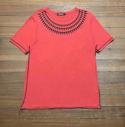 Pre-owned Undercover Very Vintage  Red Scab Giz T-shirt 2000s