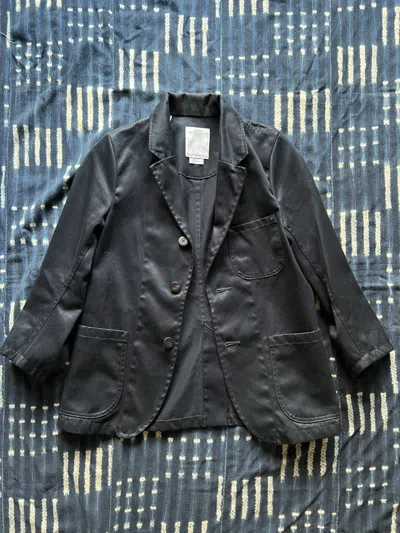 Pre-owned Visvim Academia Blazer Jacket 1 In Blue