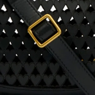 Isabel Marant Oskan Moon Shoulder Bag In Black