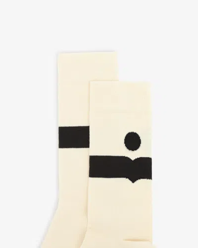 Isabel Marant Nesson Socks In White