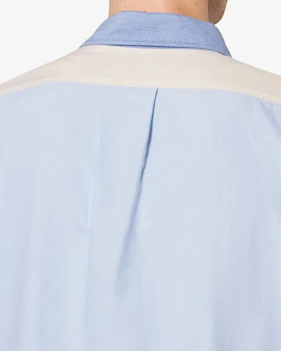 Isabel Marant Nathael Chest-pocket Shirt In Multi