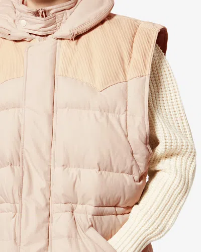 Isabel Marant Étoile Olfa Vest In Neutral