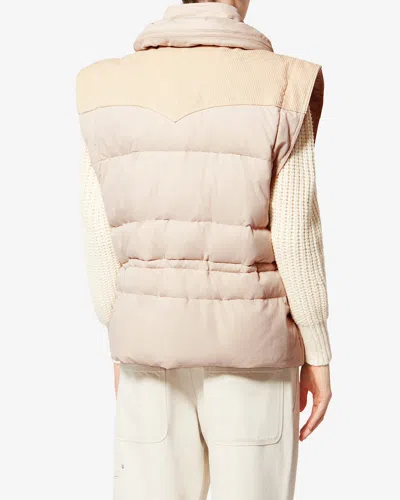 Isabel Marant Étoile Olfa Vest In Neutral