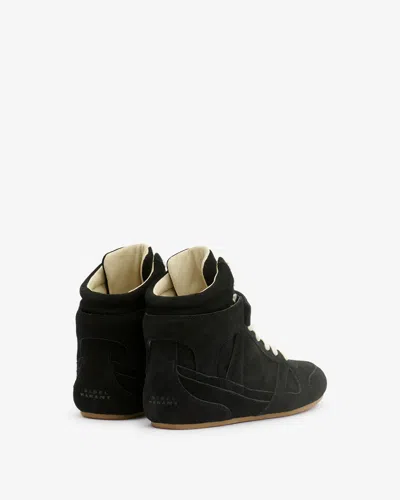 Isabel Marant Senny High Sneakers In Black