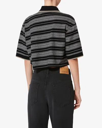 Isabel Marant Étoile Isalyne Top In Black
