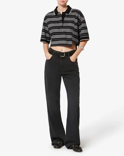 Isabel Marant Étoile Isalyne Top In Black