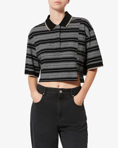 Isabel Marant Étoile Isalyne Top In Black