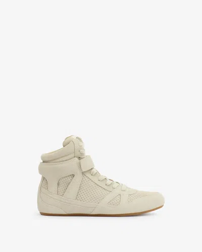 Isabel Marant Senny High Sneakers In Gray