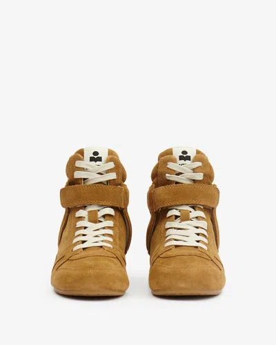 Isabel Marant Senny High Sneakers In Brown