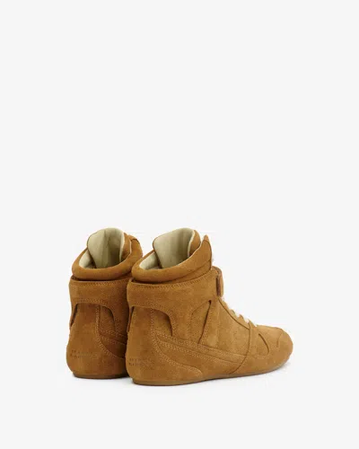 Isabel Marant Senny High Sneakers In Brown