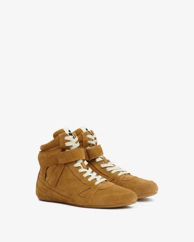 Isabel Marant Senny High Sneakers In Brown