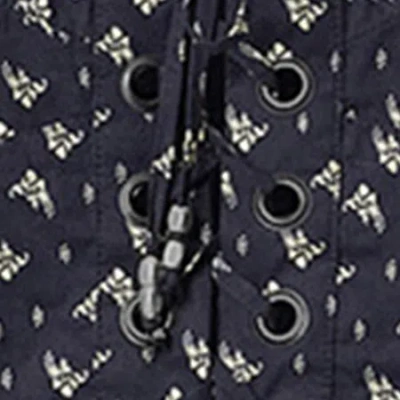 Isabel Marant Étoile Dolma Floral Lace-up Top In Black