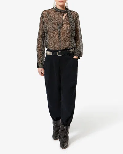 Isabel Marant Étoile Opalyna Pants In Black